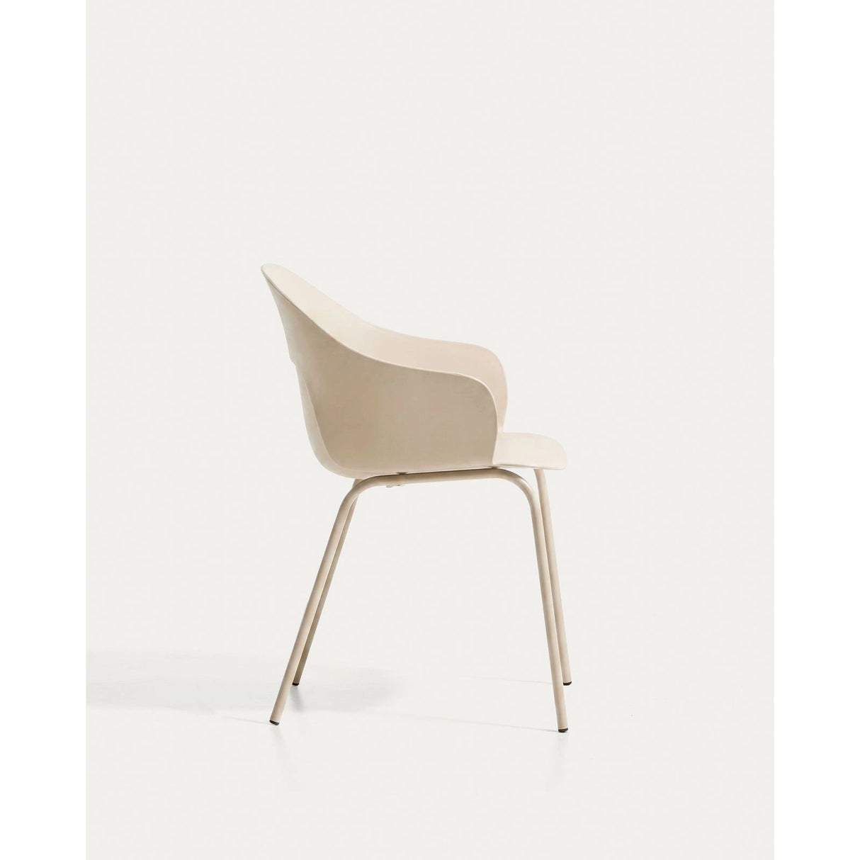 Stuhl Sanile mit Stahlbeinen mit beigem Finish von Kave Home – Bild 5