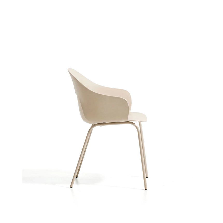 Stuhl Sanile mit Stahlbeinen mit beigem Finish von Kave Home – Bild 6