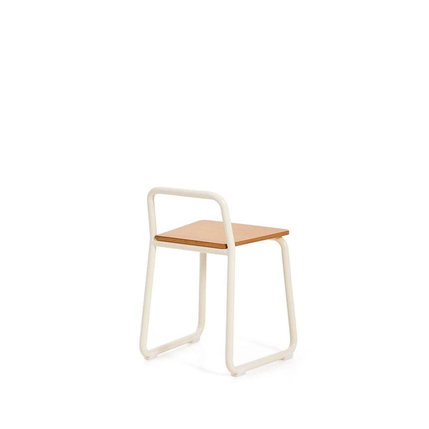 Stuhl Tinn aus Eschenfurnier und Metallgestell von Kave Home – Bild 5