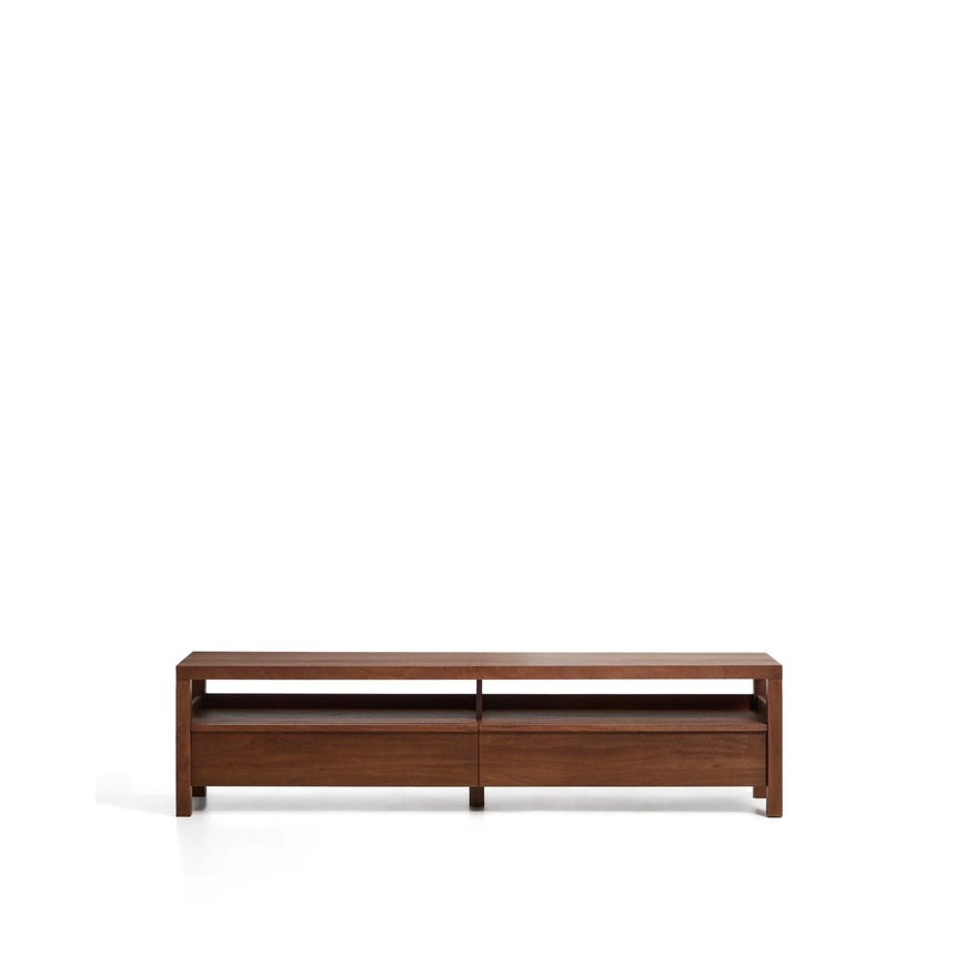 TV-Möbel Norani aus massivem Akazienholz und Akazienfurnier 200 x 50 cm von Kave Home – Bild 1