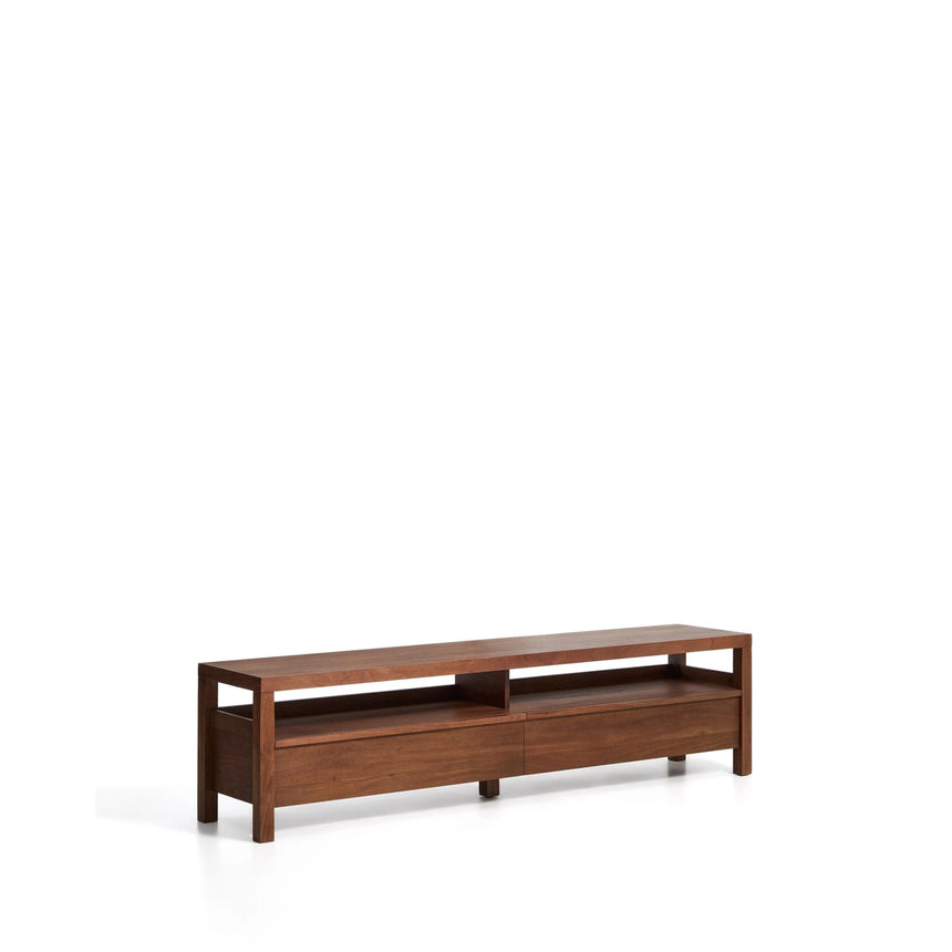 TV-Möbel Norani aus massivem Akazienholz und Akazienfurnier 200 x 50 cm von Kave Home – Bild 3