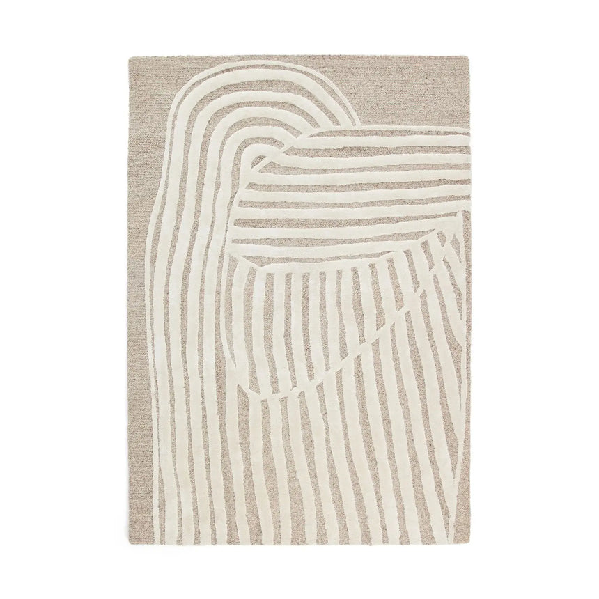 Teppich Colire aus Wolle und Viskose, beige, 200 x 300 cm von Kave Home – Bild 1
