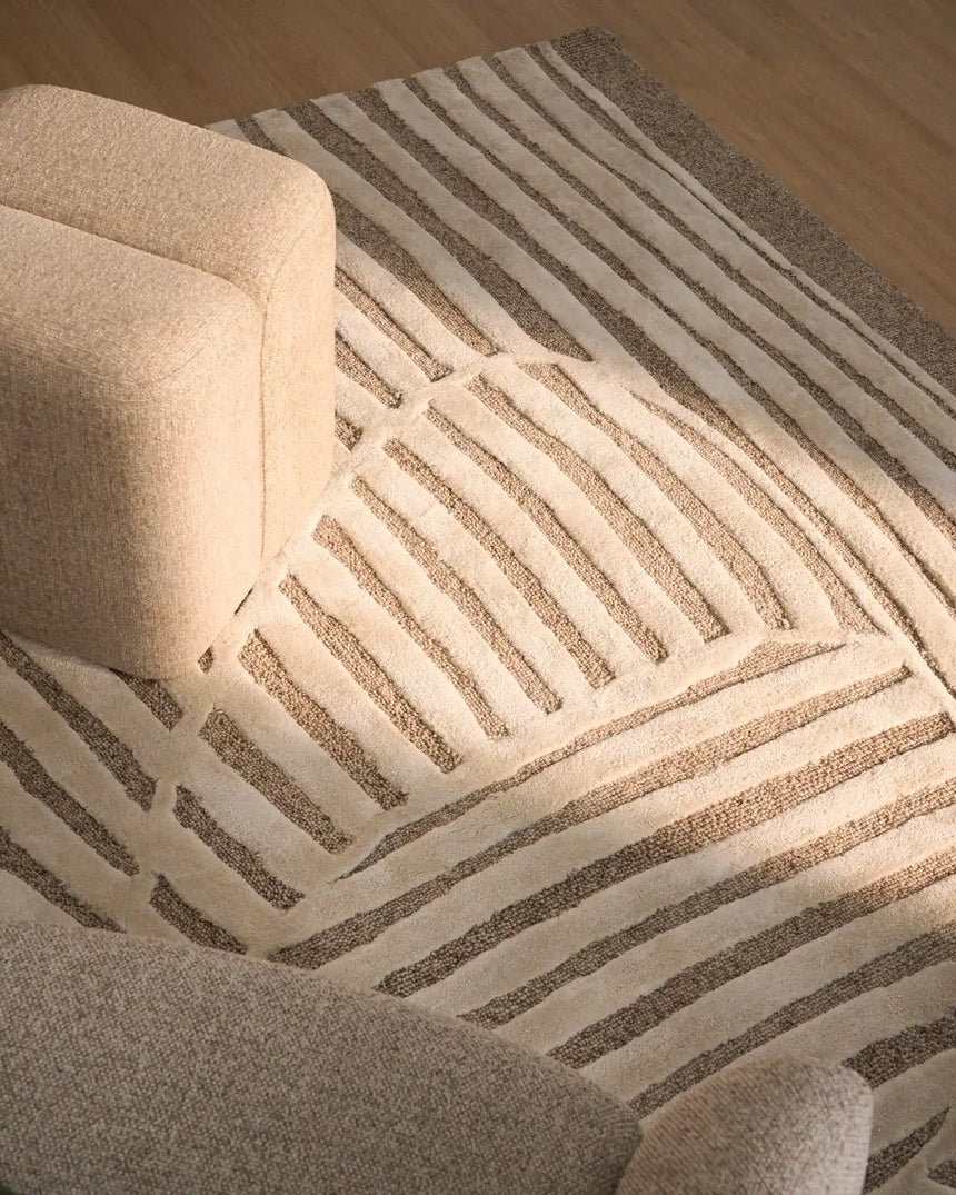 Teppich Colire aus Wolle und Viskose, beige, 200 x 300 cm von Kave Home – Bild 3