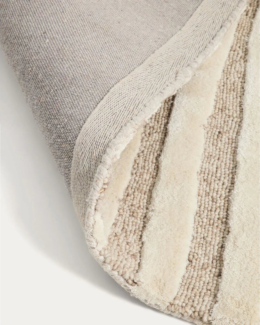 Teppich Colire aus Wolle und Viskose, beige, 200 x 300 cm von Kave Home – Bild 6