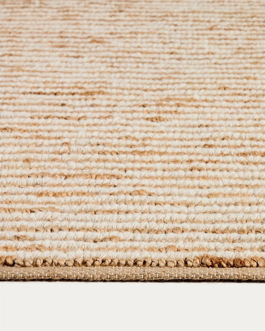 Teppich Derule aus Jute und Wolle in Beige 200 x 300 cm von Kave Home – Bild 5