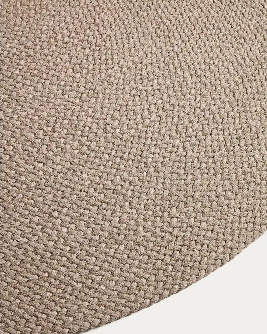 Teppich Despas aus Synthetikfaser écru Ø 200 cm von Kave Home – Bild 3