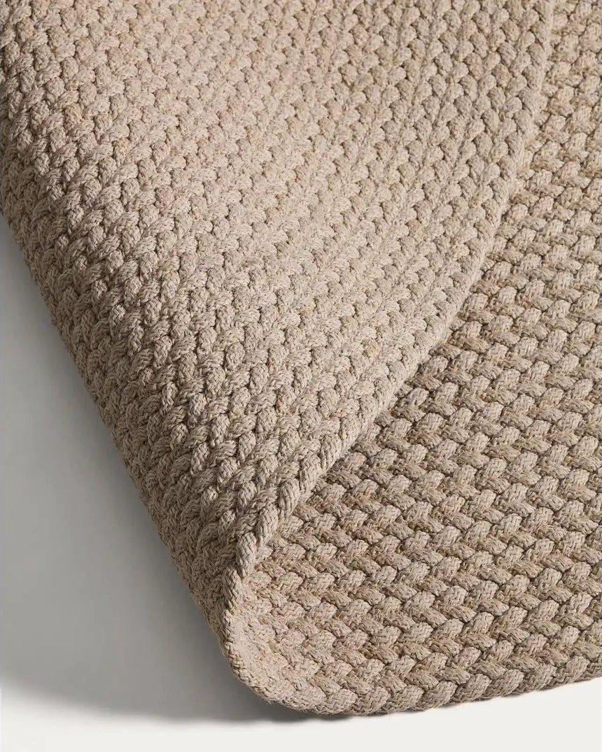 Teppich Despas aus Synthetikfaser écru Ø 200 cm von Kave Home – Bild 5
