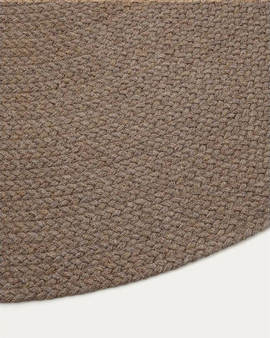 Teppich Despas aus synthetischen Fasern Ø150 cm von Kave Home – Bild 4
