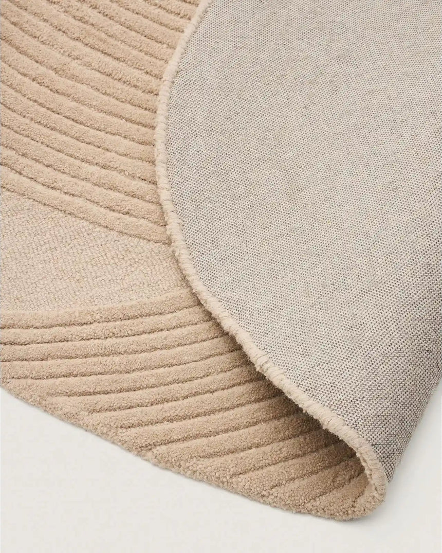 Teppich Domm aus Wolle beige 160 x 230 cm von Kave Home – Bild 6
