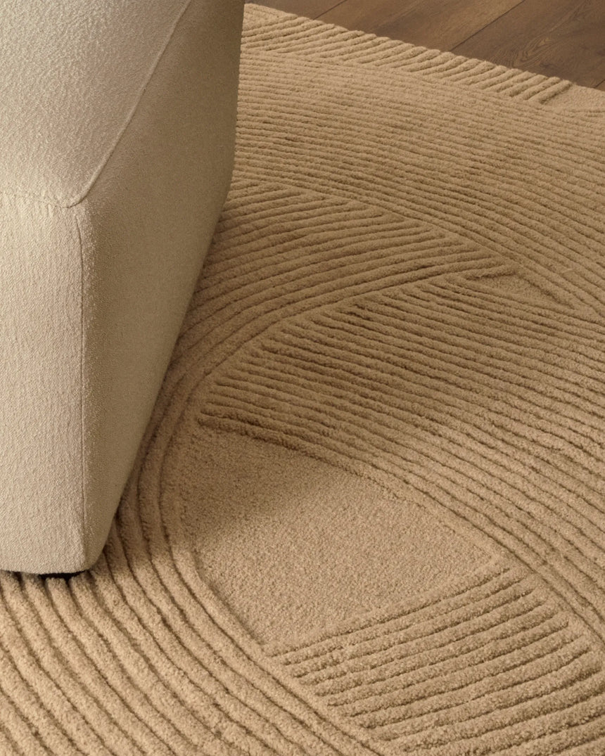 Teppich Domm aus Wolle weiß 200 x 300 cm von Kave Home – Produktbild 4