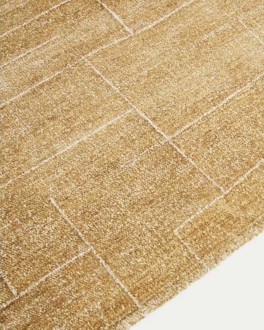 Teppich Eloda aus Wolle und Viskose in Senf 200 x 300 cm von Kave Home – Bild 6