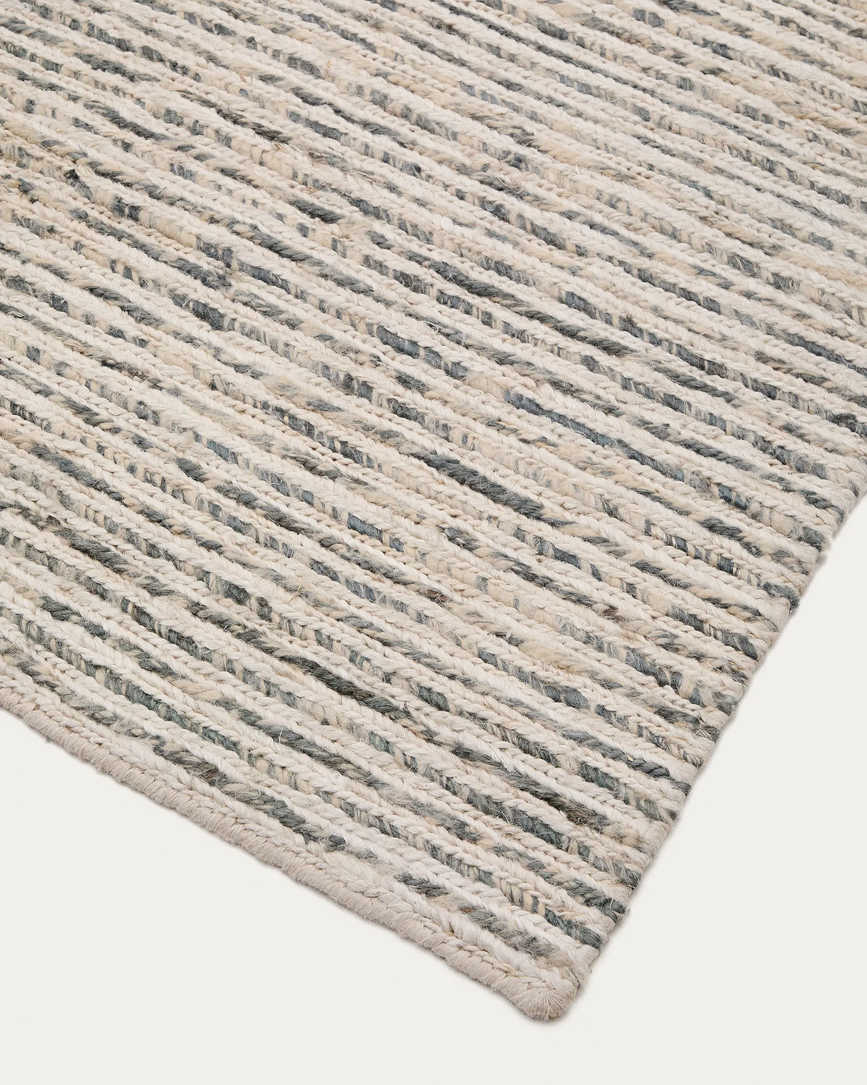 Teppich Nairi aus geflochtener, mehrfarbiger Jute 160 x 230 cm von Kave Home – Produktbild 4