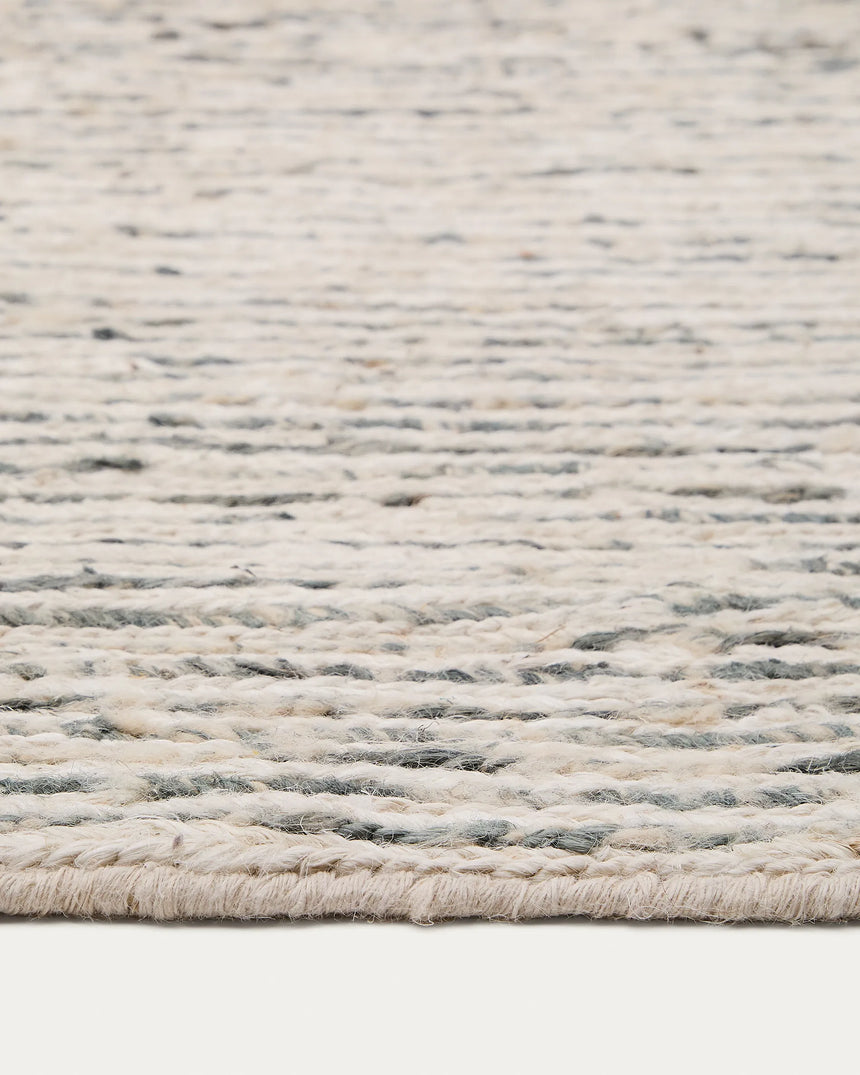 Teppich Nairi aus geflochtener, mehrfarbiger Jute 160 x 230 cm von Kave Home – Produktbild 5