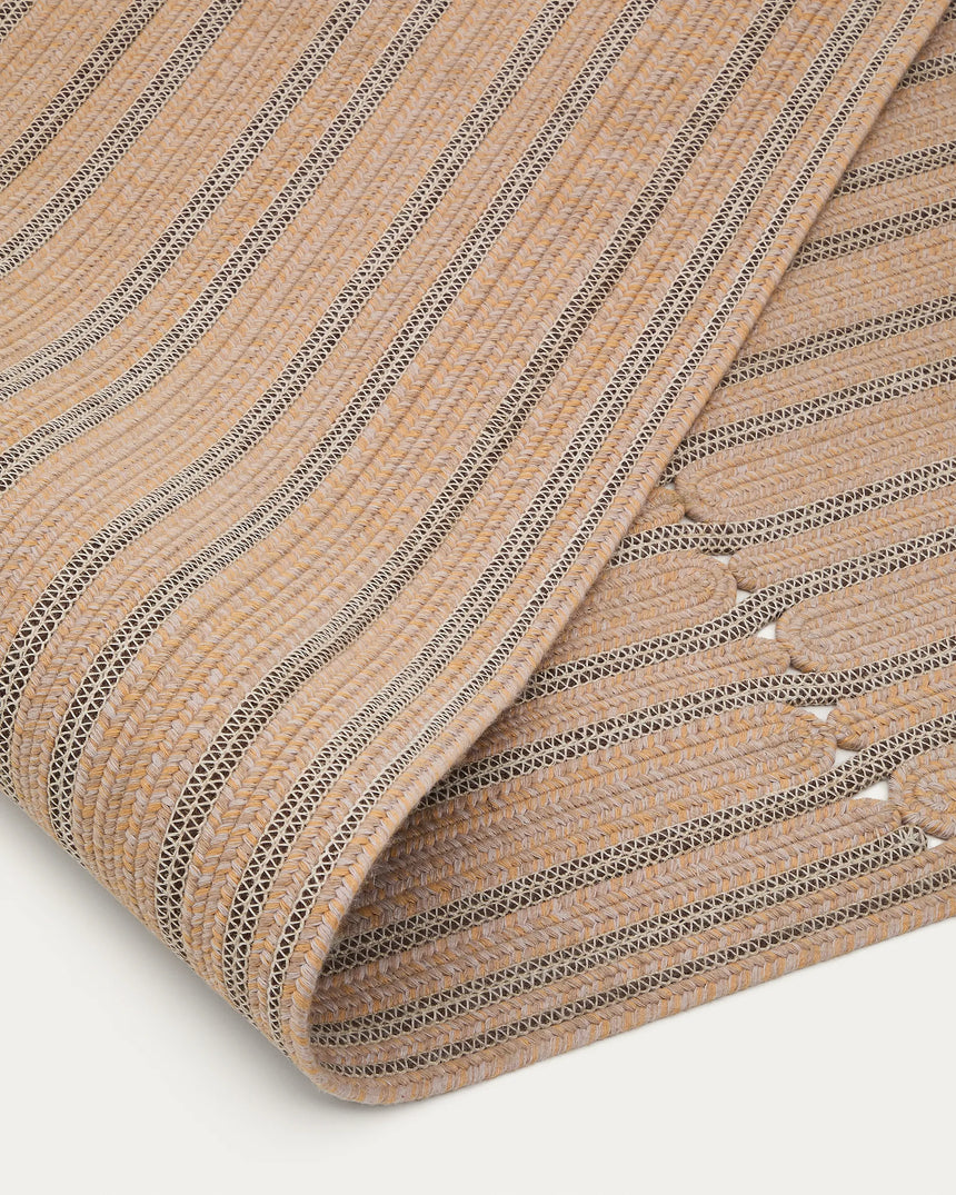 Teppich Olivan 100 % PET hellorange 200 x 300 cm von Kave Home – Produktbild 7