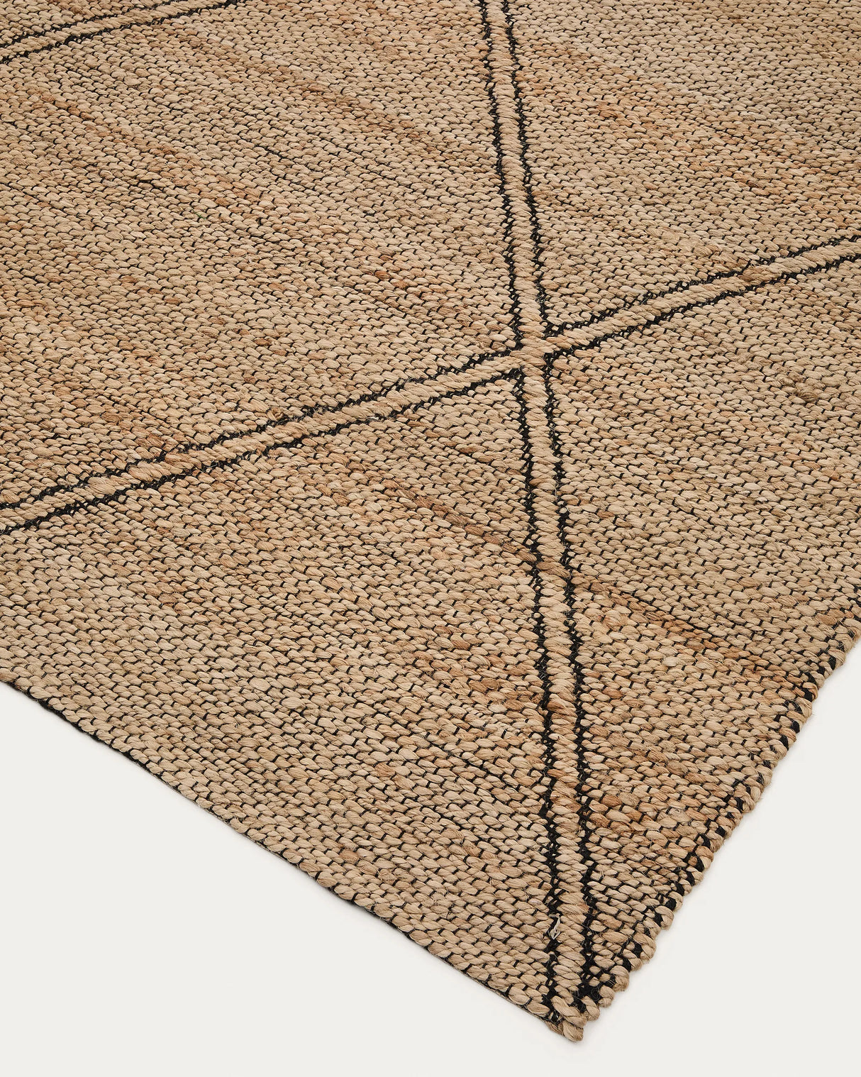 Teppich Vallalta aus Jute 160 x 230 cm von Kave Home – Produktbild 1
