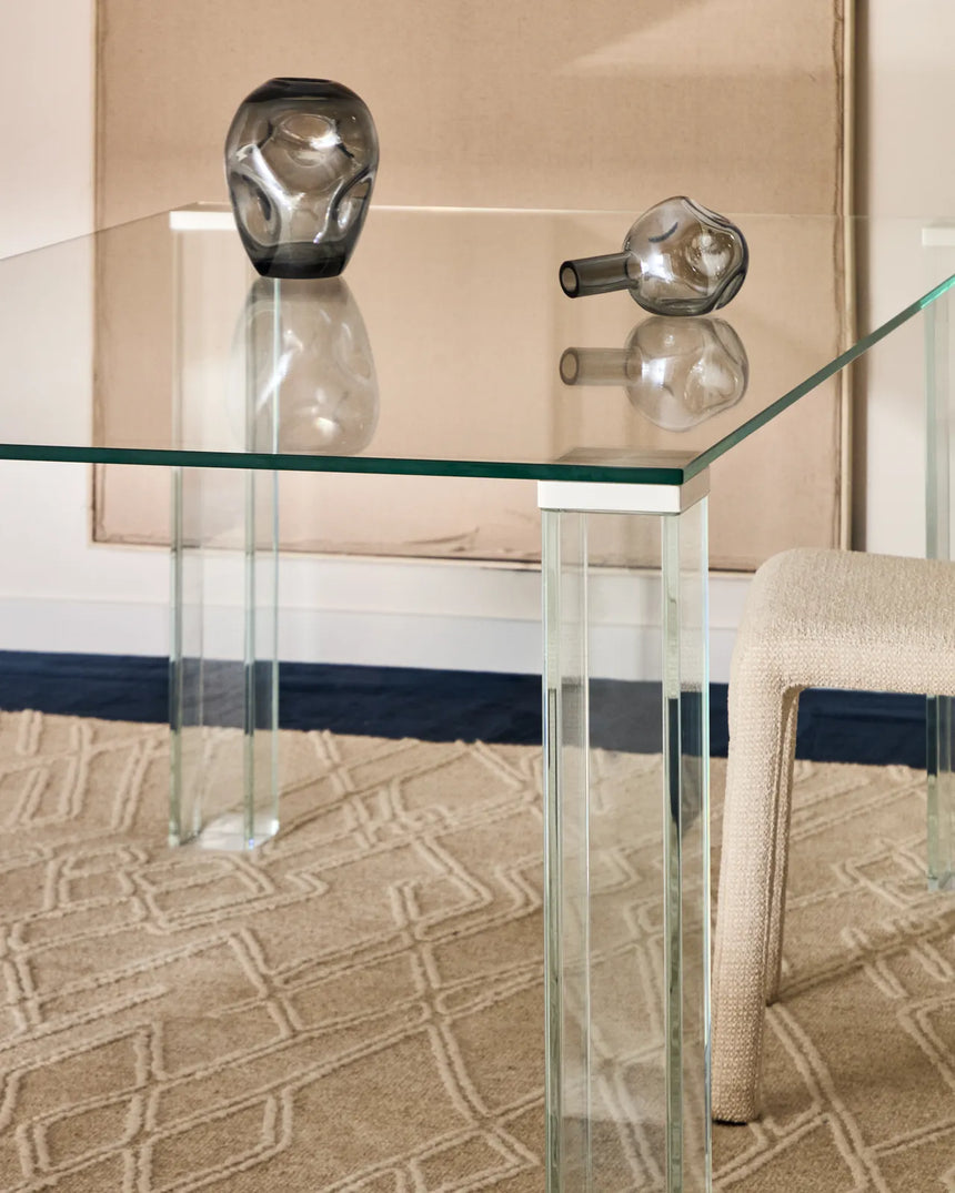 Tisch Adularia aus Einscheiben-Sicherheitsglas, 160 x 90 cm von Kave Home – Bild 3