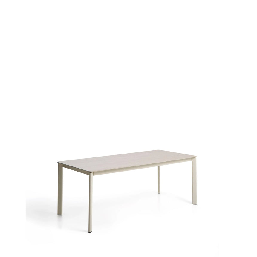 Tisch Anafi aus gesintertem Stein und Aluminium, 180 x 90 cm von Kave Home – Bild 4