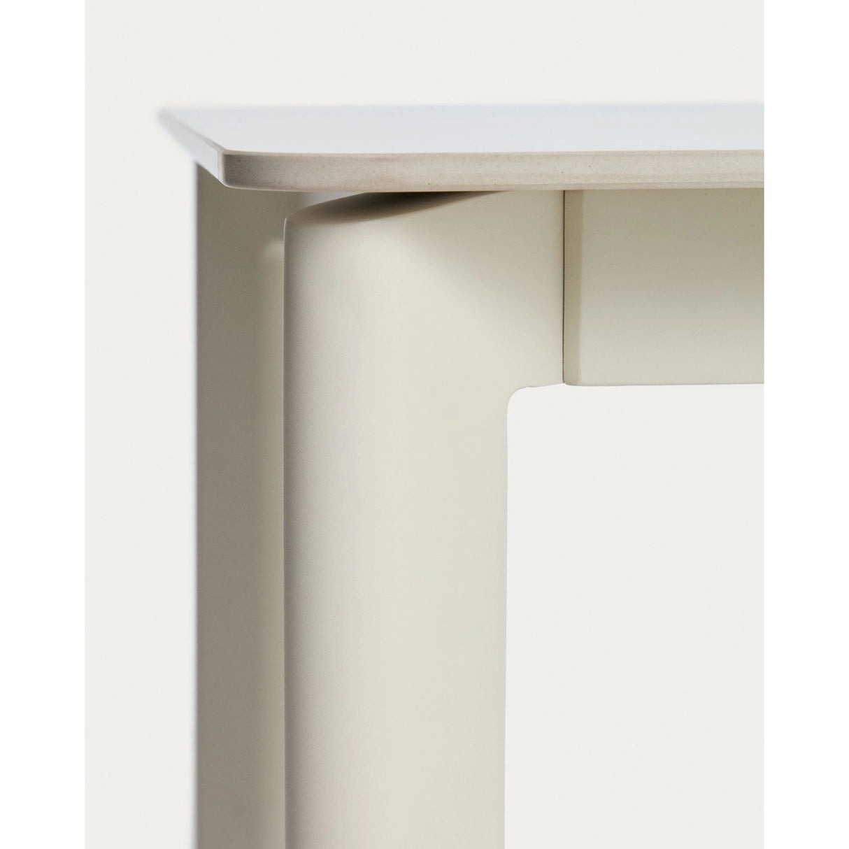 Tisch Anafi mit Tischplatte aus gesintertem Stein, 140 x 80 cm von Kave Home – Bild 5