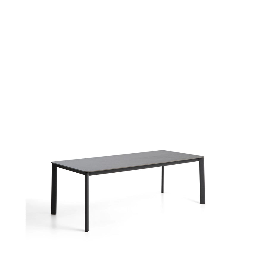 Tisch Anafi mit Tischplatte aus gesintertem Stein in Graphit, 220 x 100 cm von Kave Home – Bild 5