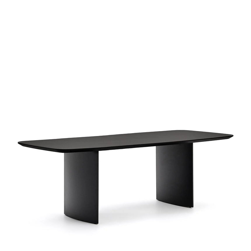 Tisch Litto aus schwarz lackiertem MDF 200 x 100 cm von Kave Home – Produktbild 11