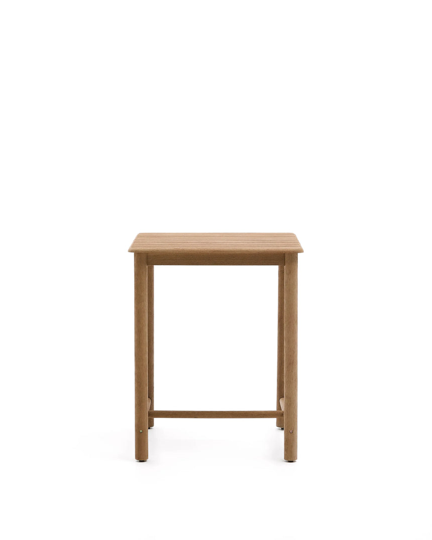Tisch Sori aus massivem Akazienholz, 78 x 78 cm, FSC 100 % von Kave Home – Produktbild 1