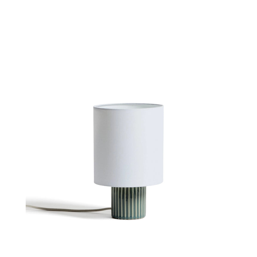 Tischlampe Eshe aus Keramik mit Finish in Grün und Weiß von Kave Home – Bild 1
