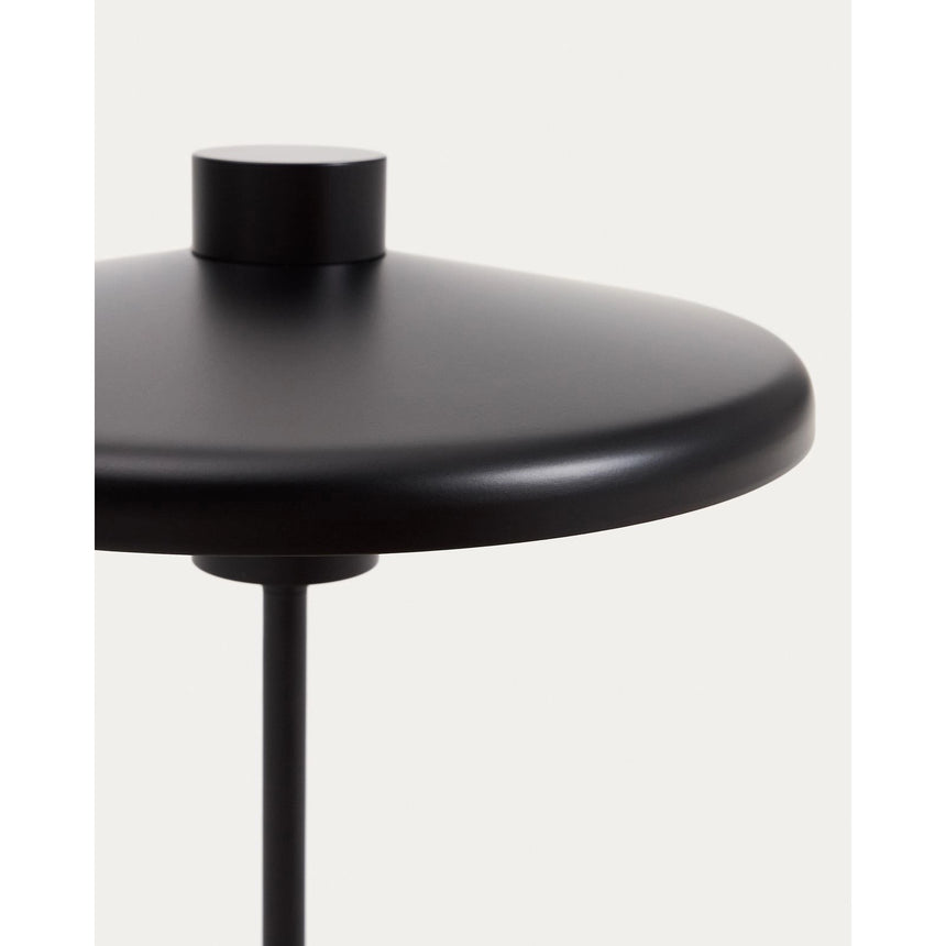 Tischlampe Nuvira aus schwarzem satiniertem Metall von Kave Home – Bild 7