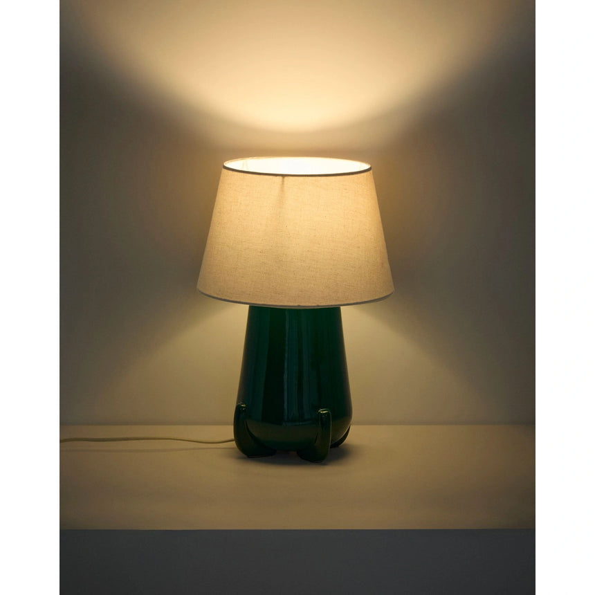 Tischlampe Odra aus Keramik mit glänzendem Finish von Kave Home – Bild 2