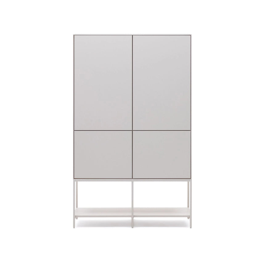 Vedrana Highboard 4 Türen MDF weiß lackiert 97,5 x 160 cm von Kave Home – Bild 1