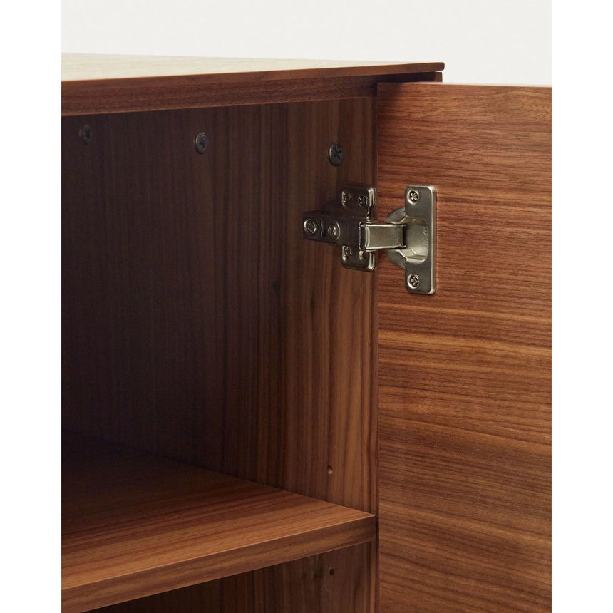 Vedrana Highboard 4 Türen aus Nussholzfurnier oder MDF, 97.5 x 160 cm von Kave Home – Bild 14