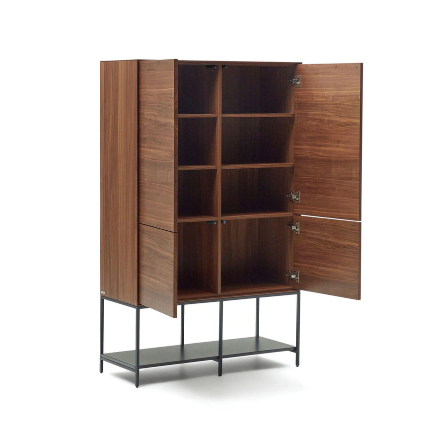 Vedrana Highboard 4 Türen aus Nussholzfurnier oder MDF, 97.5 x 160 cm von Kave Home – Bild 9