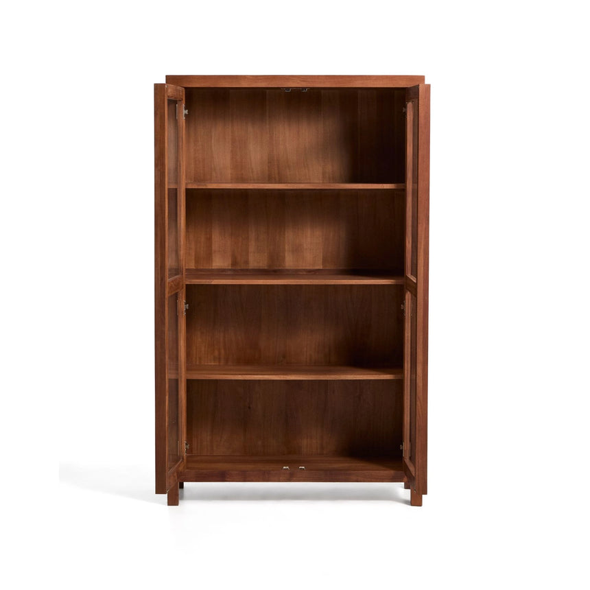 Vitrine Norani aus massivem Akazienholz und Akazienfurnier 110 x 185 cm von Kave Home – Bild 4