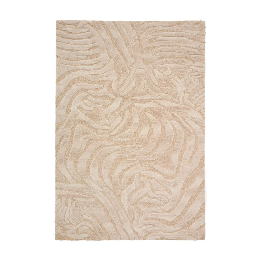 Wollmischteppich Tribet mit Jacquard-Zebramuster 200 x 300 cm von Kave Home – Bild 1