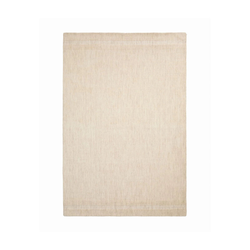 Wollteppich Dalena mit Jacquard-Streifenmuster, beige, 230 x 160 cm von Kave Home – Bild 1