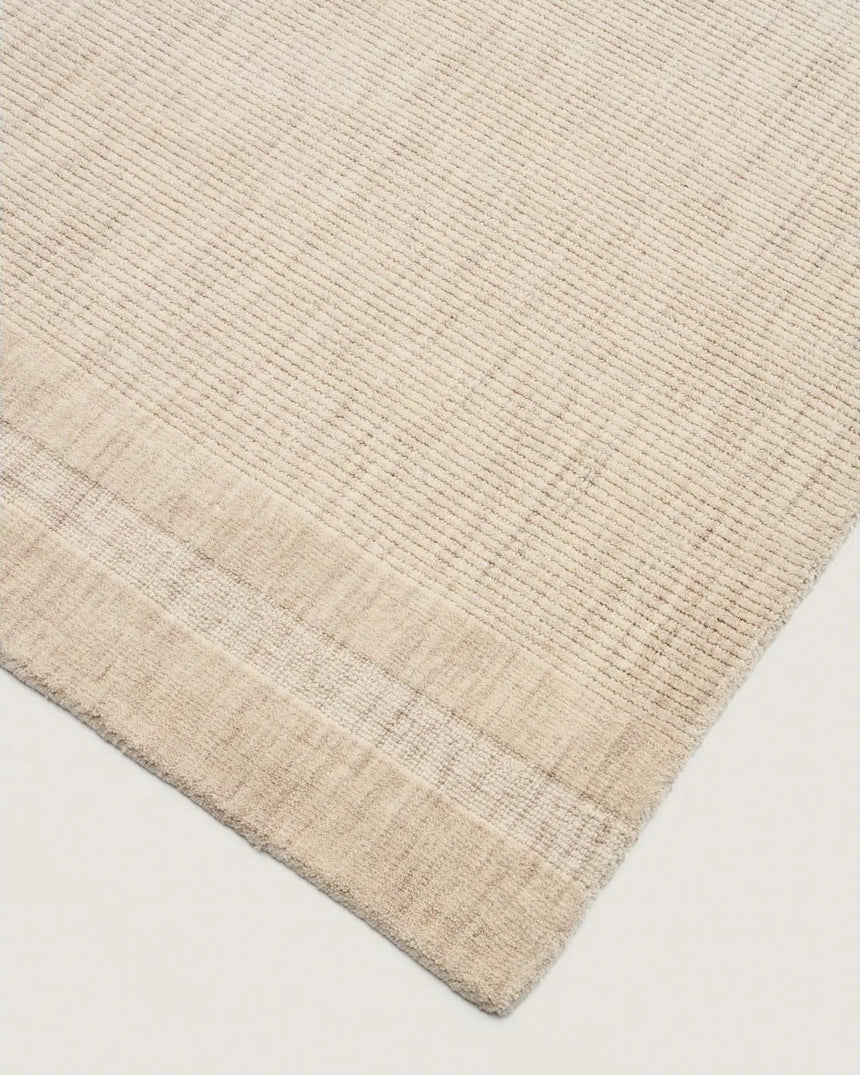 Wollteppich Dalena mit Jacquard-Streifenmuster, beige, 300 x 200 cm von Kave Home – Bild 5