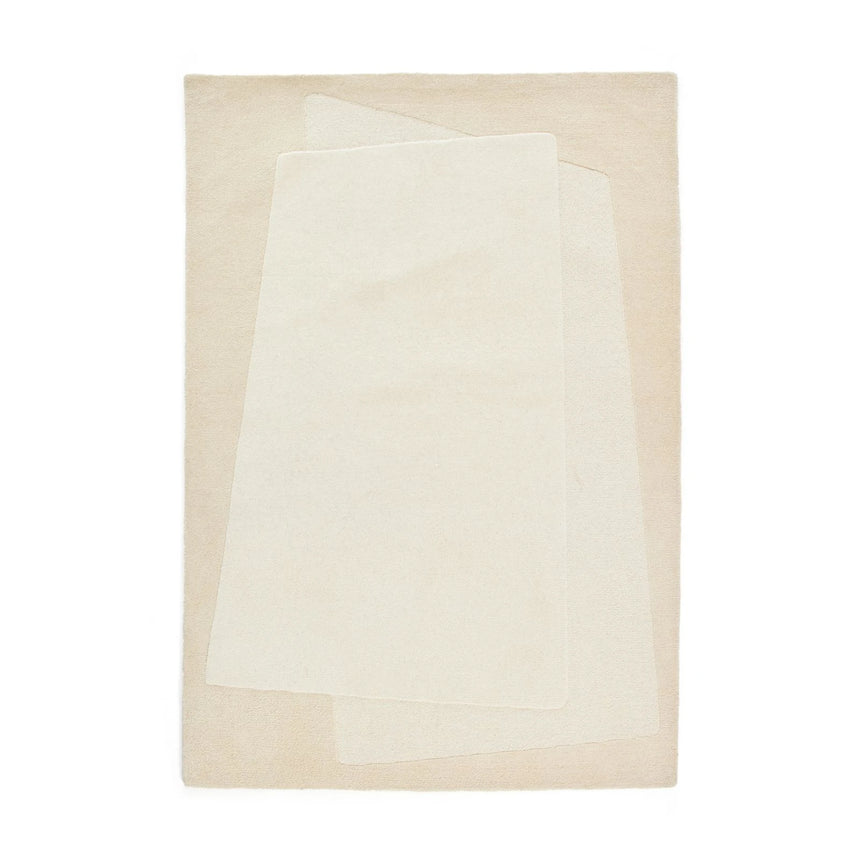 Wollteppich Dennie mit beigem Muster 200 x 300 cm von Kave Home – Bild 1
