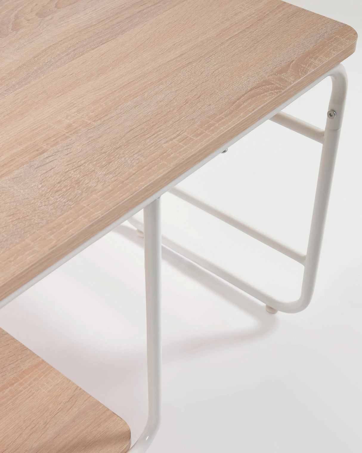 Yamina TV-Schrank aus Melamin und Stahl mit weißem Finish 110 x 46 cm von Kave Home – Produktbild 2