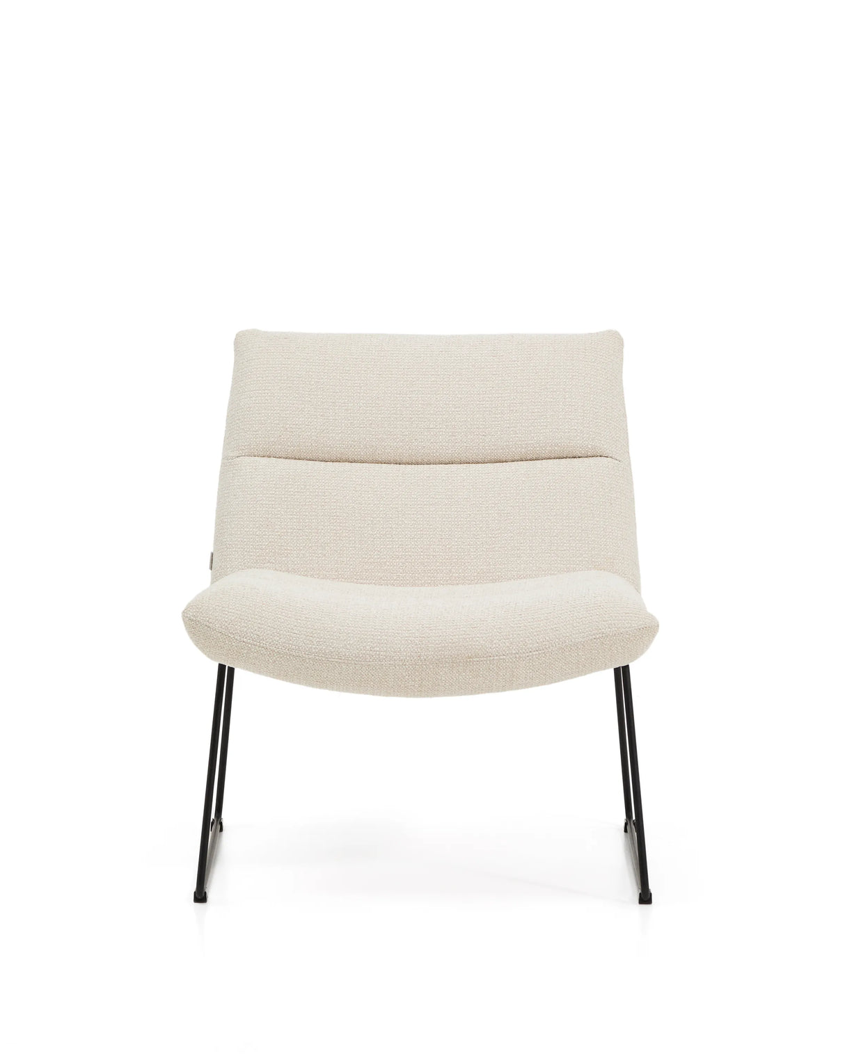 Sessel Asen in Chenille mit schwarzen Stahlbeinen FSC 100% – Bild 6