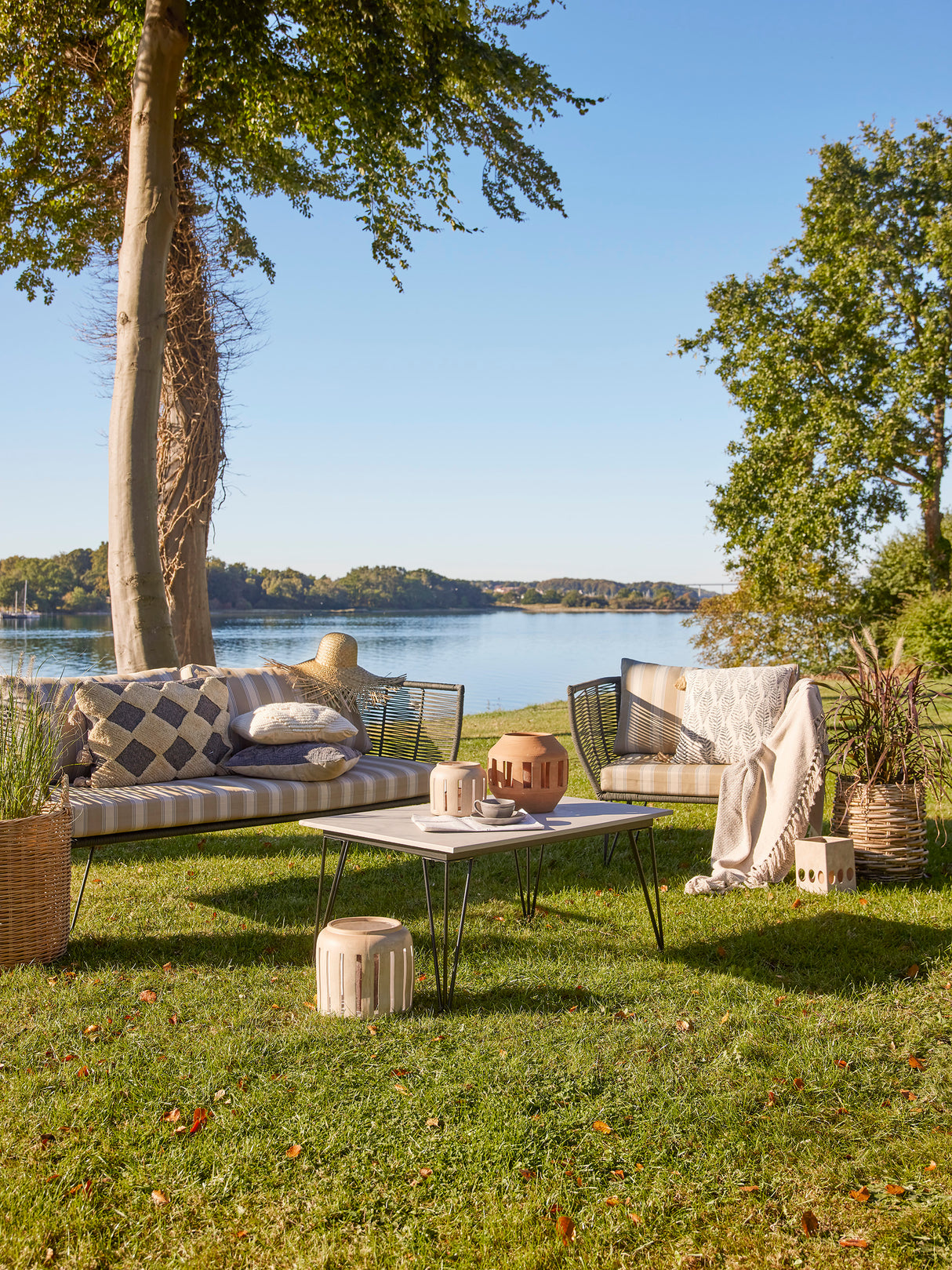 Mundo Loungesessel, Grün, Metall - ZEN ZONE Furniture