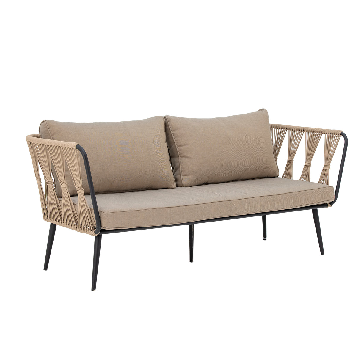 Pavone Sofa, Braun, Metall - ZEN ZONE Furniture
