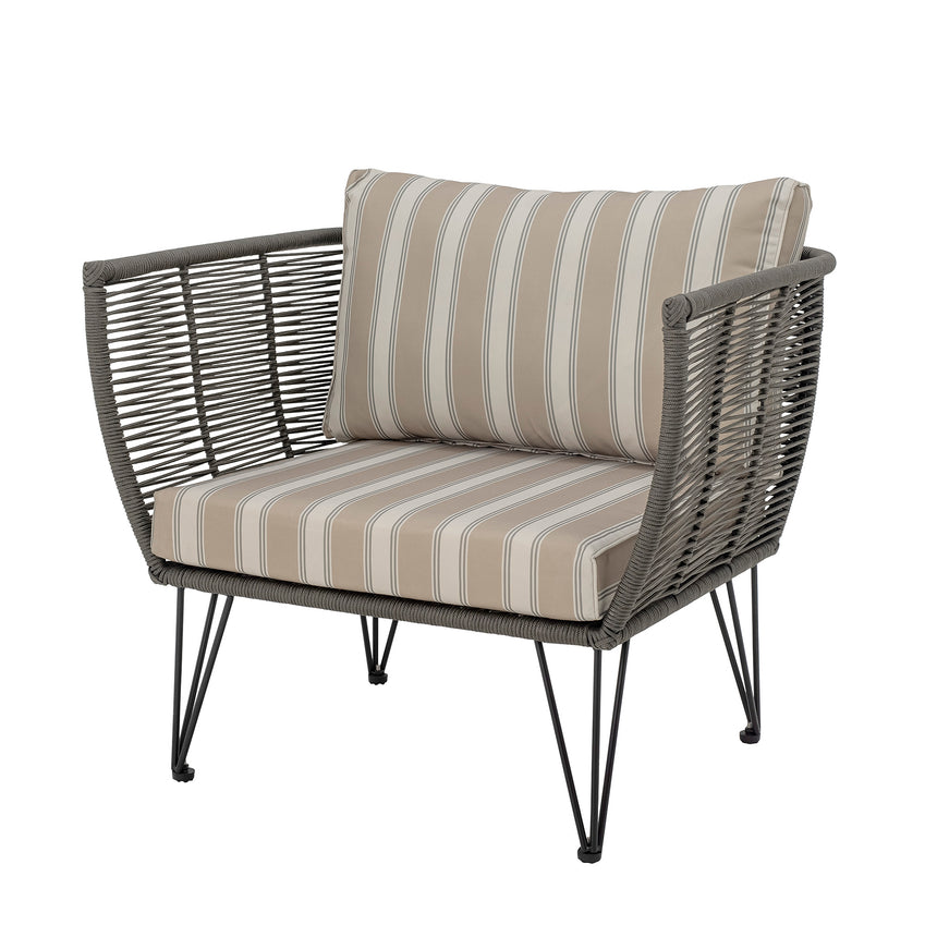 Mundo Loungesessel, Grün, Metall - ZEN ZONE Furniture