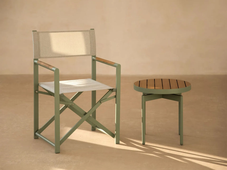 Garten Couchtisch Pada aus Aluminium und Kunststoff 48.5x48.5x47 von Micadoni – Produktbild 2
