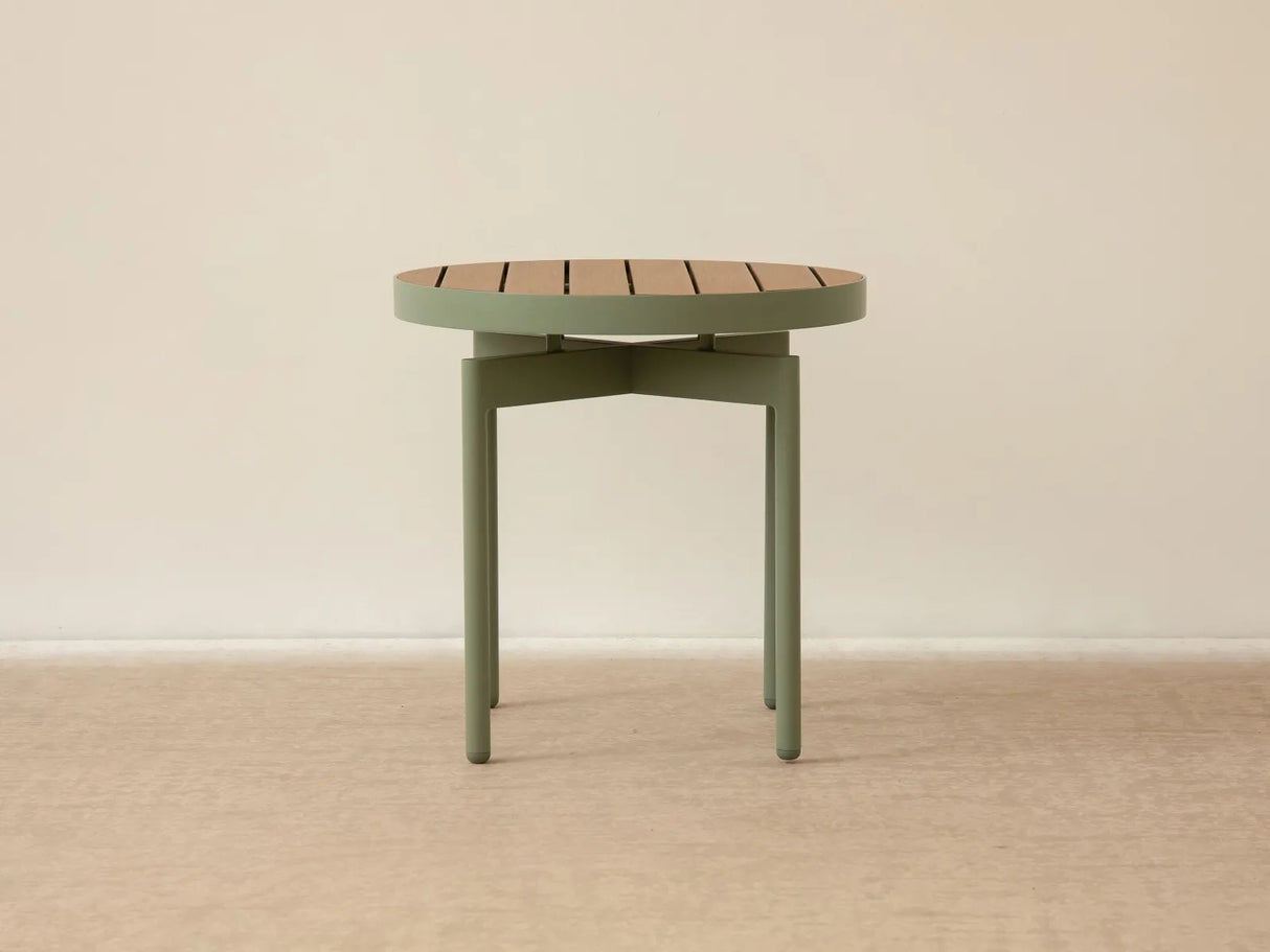 Garten Couchtisch Pada aus Aluminium und Kunststoff 48.5x48.5x47 von Micadoni – Produktbild 4