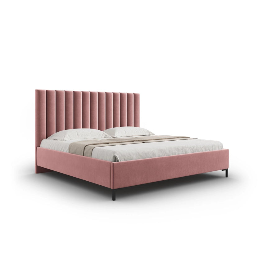 Allison Bett aus Samt in Rosa (Bluvel 52), für Matratzengrösse 180x200 cm von Micadoni – Bild 1