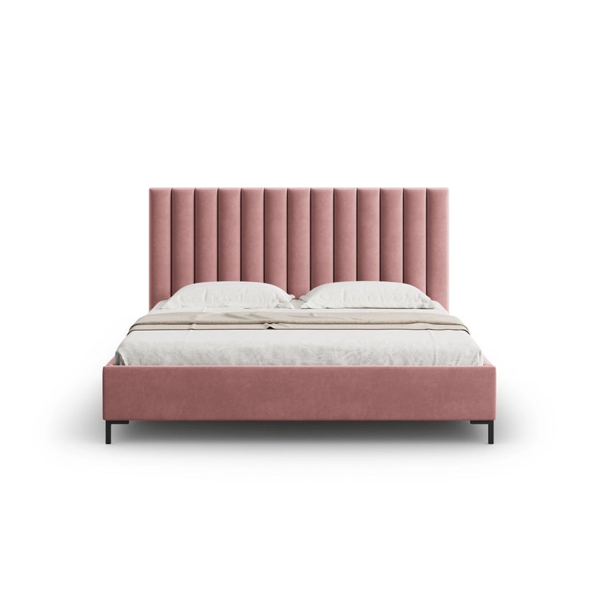 Allison Bett aus Samt in Rosa (Bluvel 52), für Matratzengrösse 180x200 cm von Micadoni – Bild 4