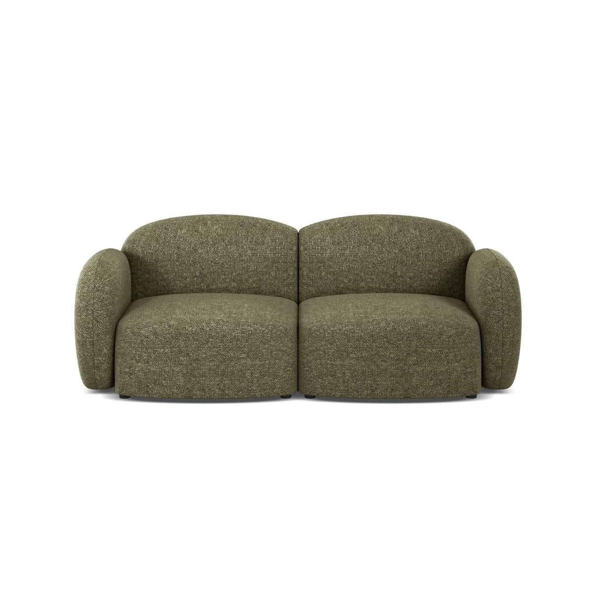 Blair 2-Sitzer Sofa aus Chenille in Grün (Eden 12 Olive), 194x95 cm von Micadoni – Bild 1