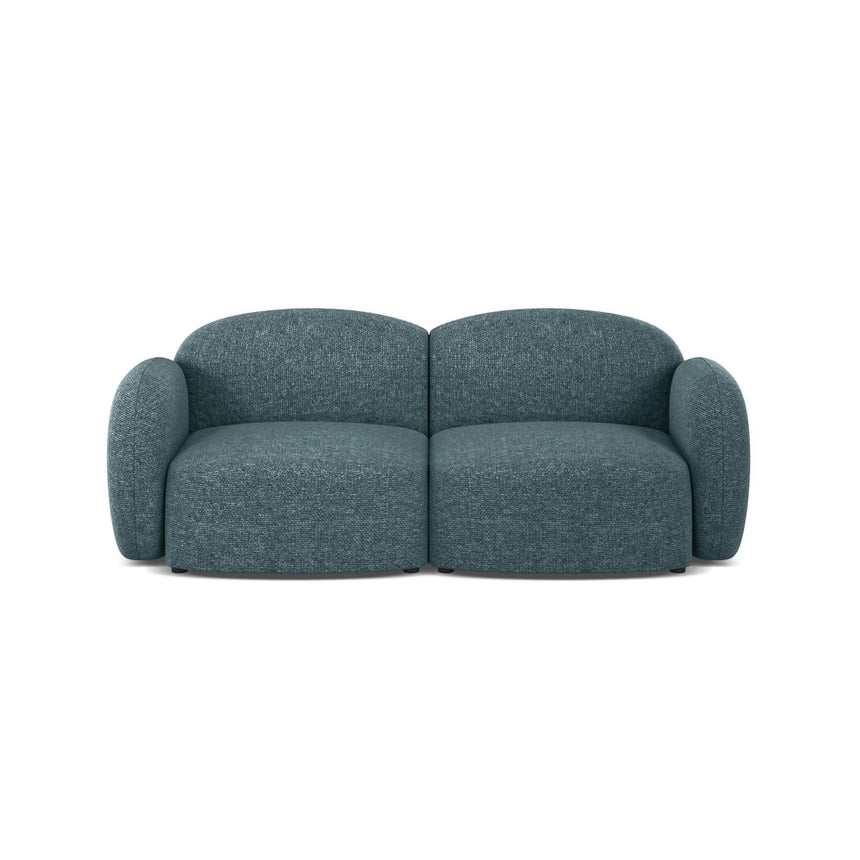 Blair 2-Sitzer Sofa aus Chenille in Hellblau (Eden 15 Pacific), 194x95 cm von Micadoni – Bild 1