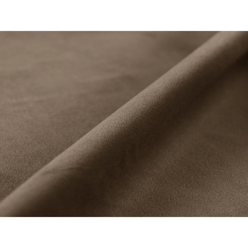 Bloom Modulares 3-Sitzer Ecksofa mit Schlaffunktion und Bettkasten, Linke Seite, aus Samt in Hellbraun (Casino Taupe), 250x152 cm von Micadoni – Bild 7