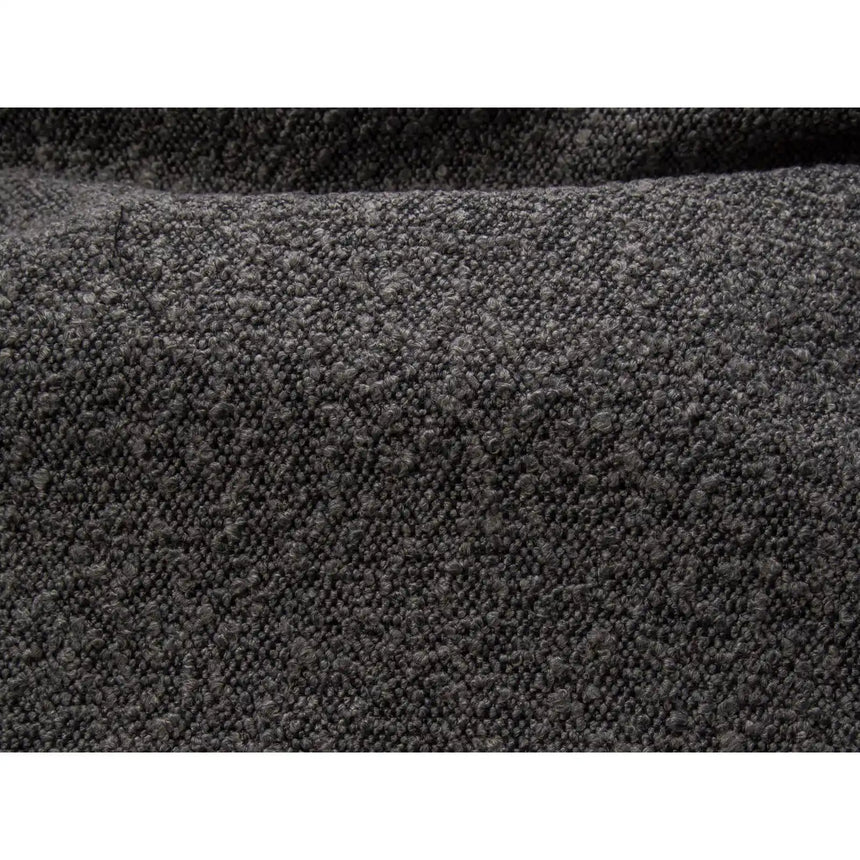 Darren Einzelbett mit Kopfteil und Stauraum, aus Boucle in Graphit (LEGEND 8), für Matratzengrösse 90x200 cm von Micadoni – Bild 6