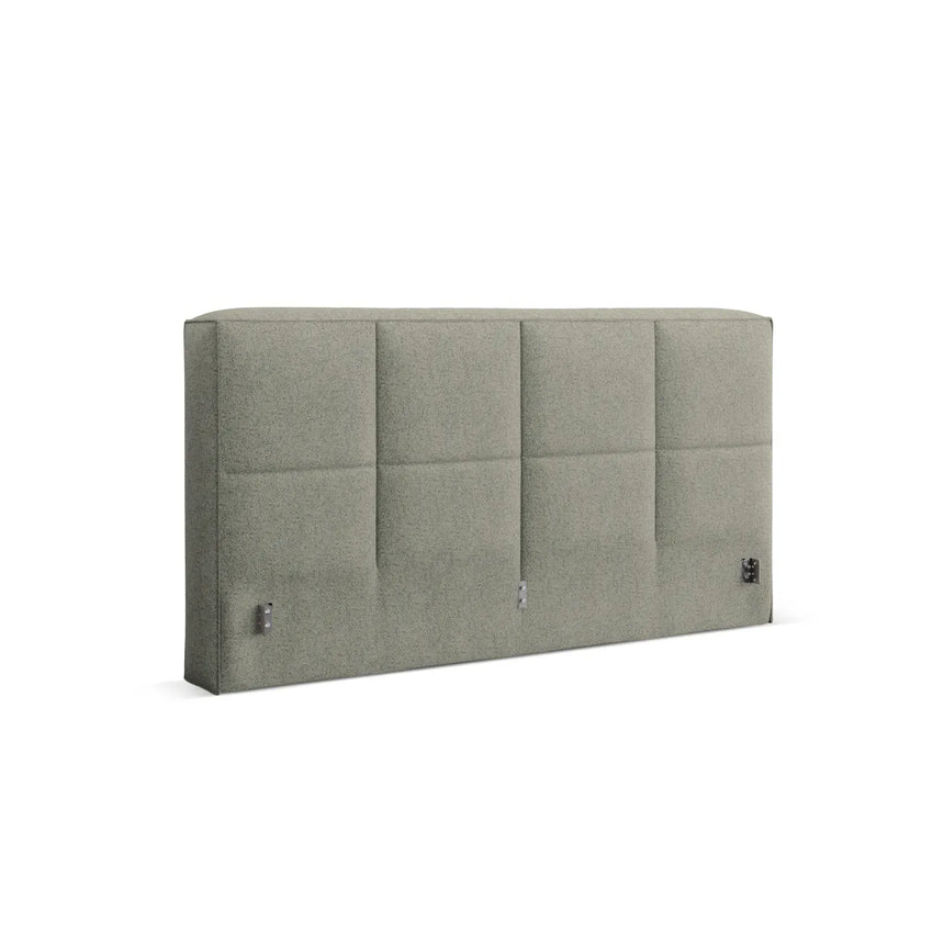 Darren Kopfteil - passend zum Bett Simon - in Strukturierter Stoff, für 140x200 cm - ZEN ZONE Furniture